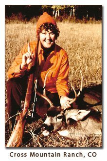 Deer hunting at Cross Mountain Ranch in Colorado